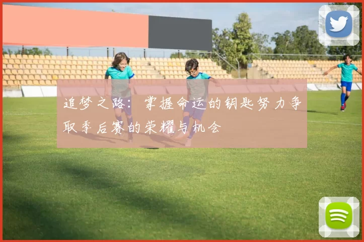 追梦之路：掌握命运的钥匙努力争取季后赛的荣耀与机会